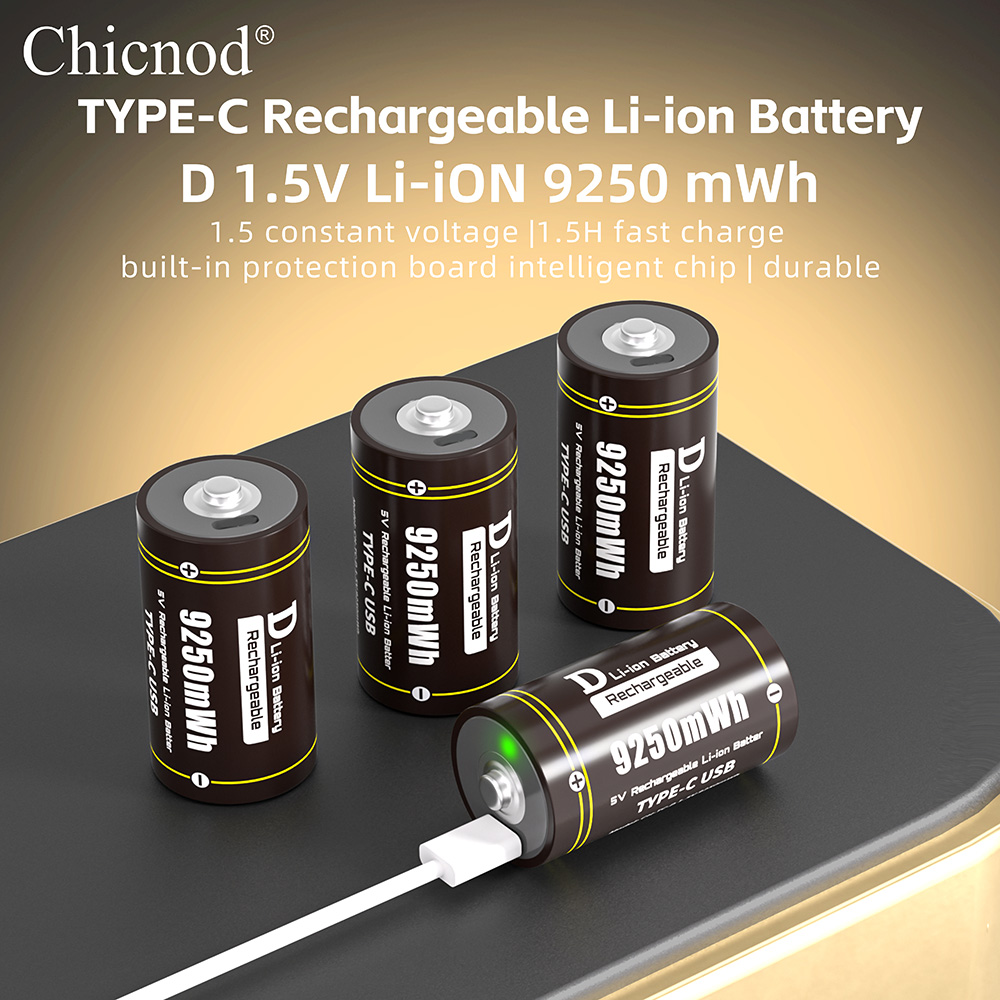 60V 50Ah Electric Scooter Battery - CHICNOD Dサイズ充電式リチウム電池Type-C充電ケーブル1.5V LR20 9250mWh電池懐中電灯ガスコンロ給湯器