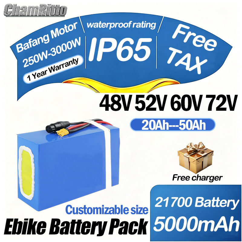 60V 72V 2000W電動自転車バッテリー 1500W出 - 60V 50Ah Electric Scooter Battery のレビューと価格