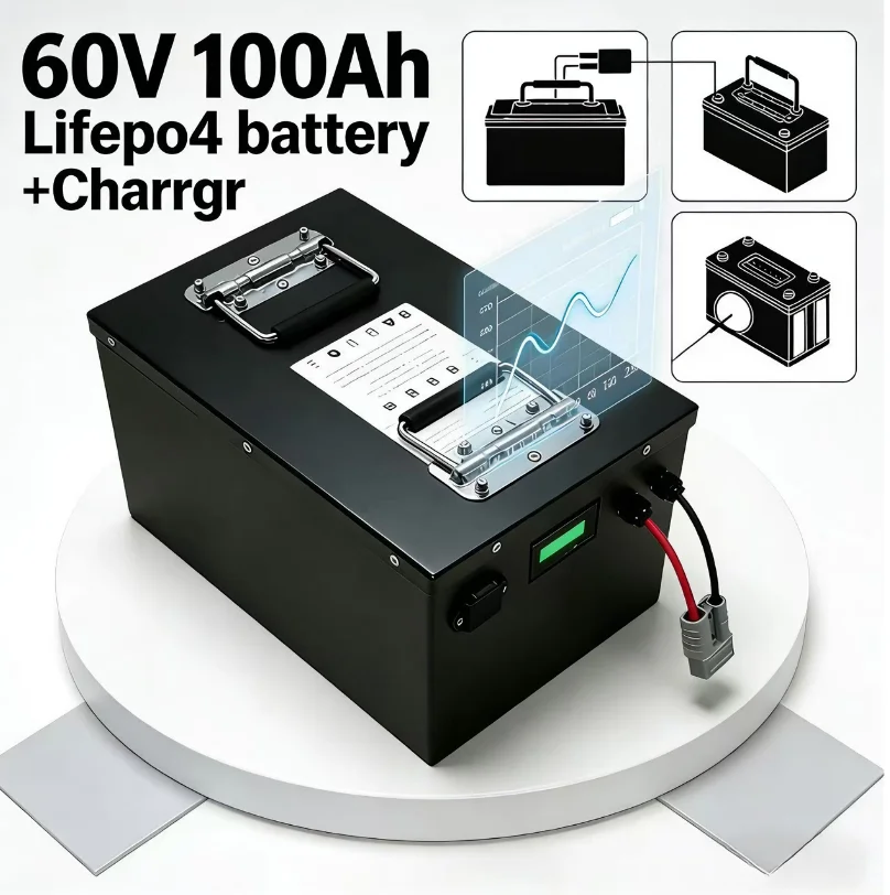 60V LiFePO4バッテリー 100Ah/120Ah/1 - 72V 40Ah Lifepo4 Battery Pack のレビューと価格