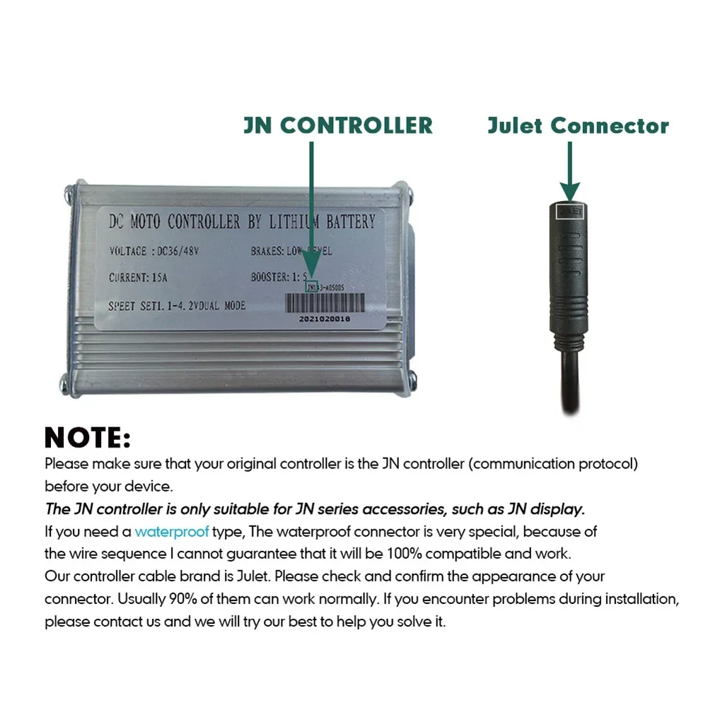 電動自転車 36V48V 6-FET 15A 250 ワット - Kelly Kls7230S Controller のレビューと価格