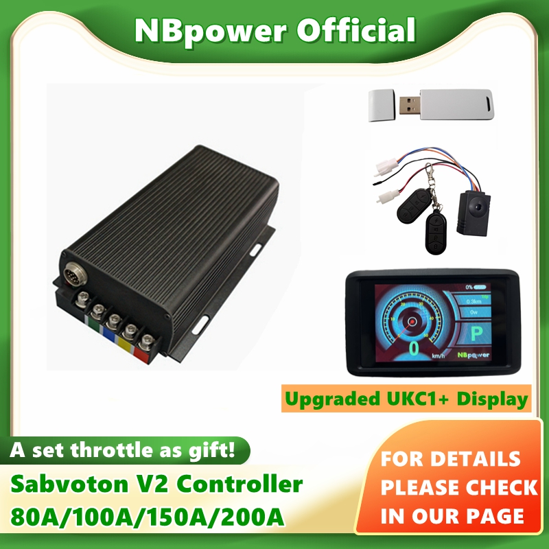 Sabvoton V2 72V 200A/150A/100A - 72V 100A Sabvoton Controller のレビューと価格